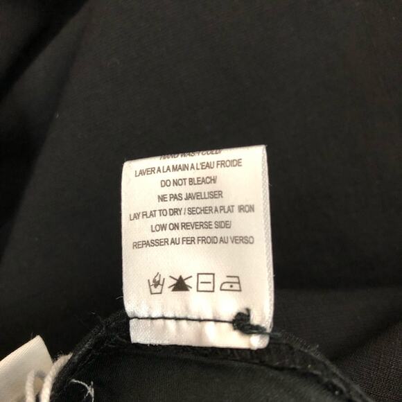 NWT GF Collection Black Cropped Pants Size 4 - Picture 6 of 6